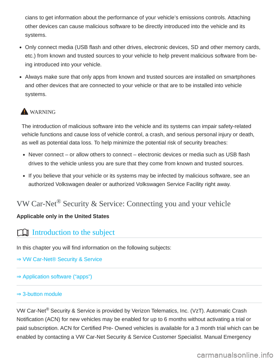 VOLKSWAGEN ATLAS 2022  Owners Manual 