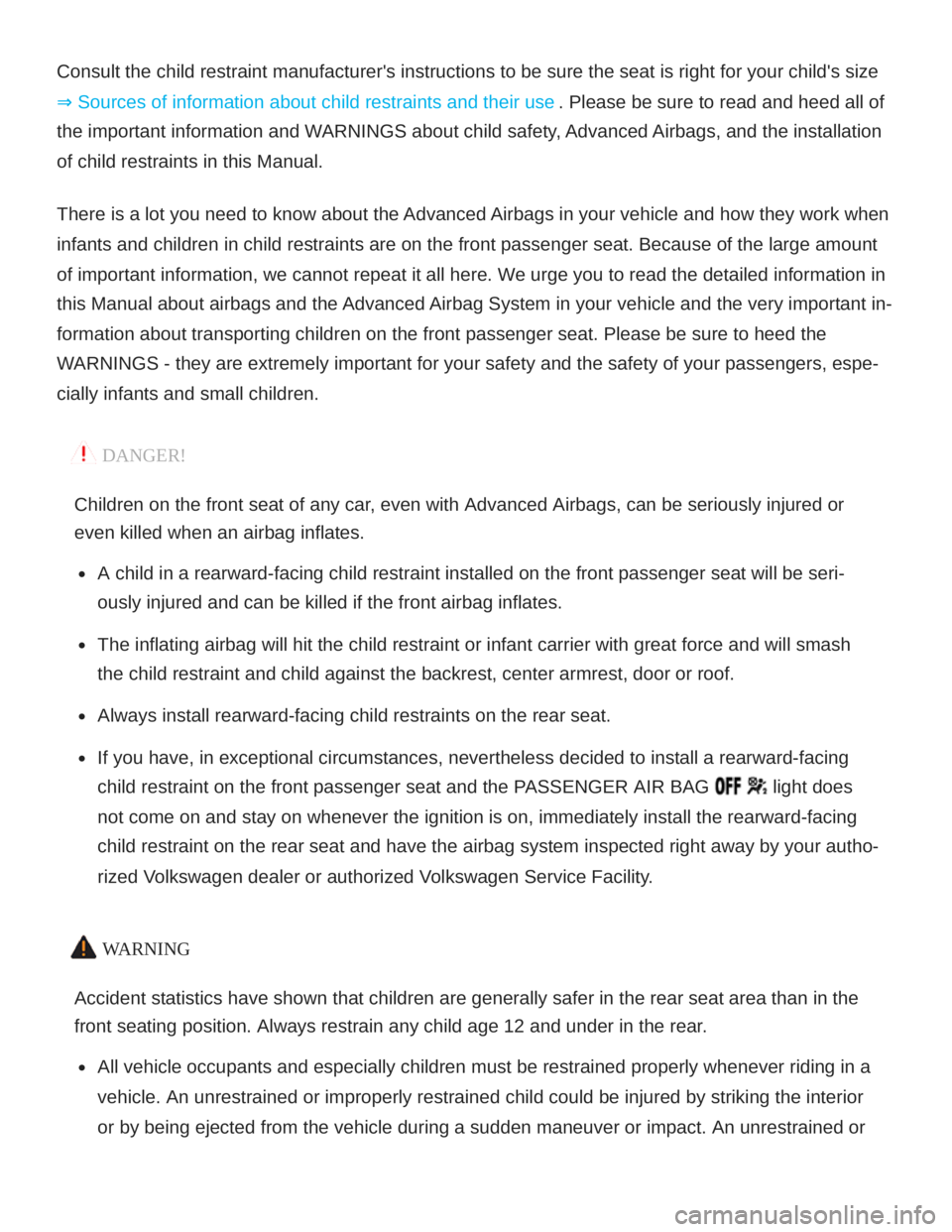 VOLKSWAGEN ATLAS 2021  Owners Manual 