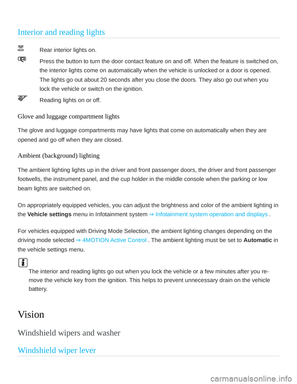 VOLKSWAGEN ATLAS 2021  Owners Manual 