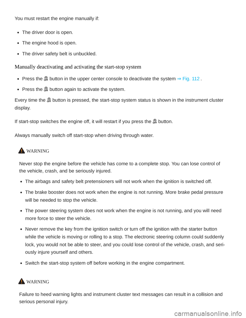VOLKSWAGEN ATLAS 2021  Owners Manual 