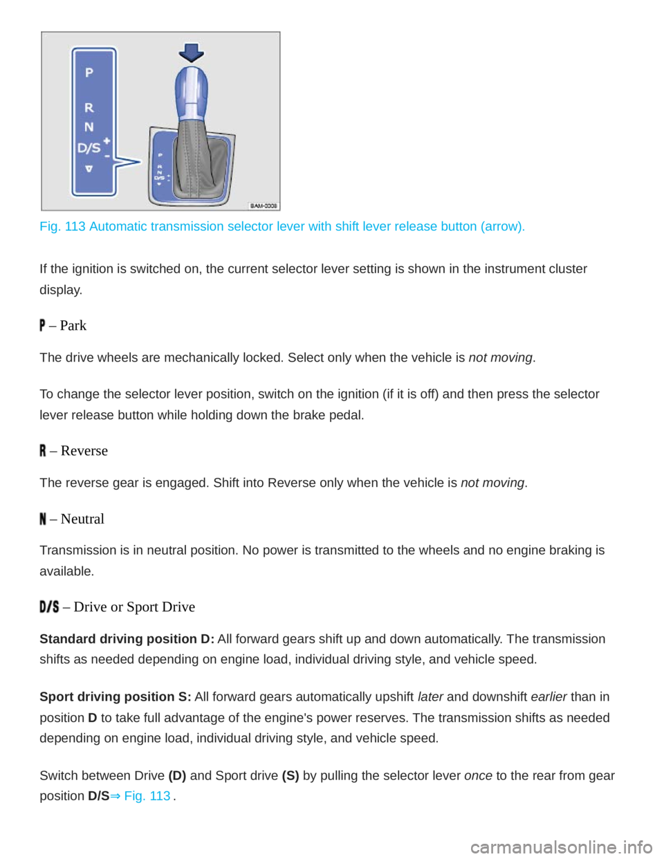 VOLKSWAGEN ATLAS 2021  Owners Manual 