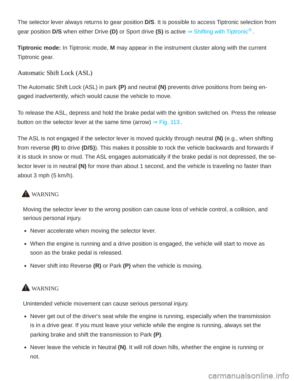 VOLKSWAGEN ATLAS 2021  Owners Manual 
