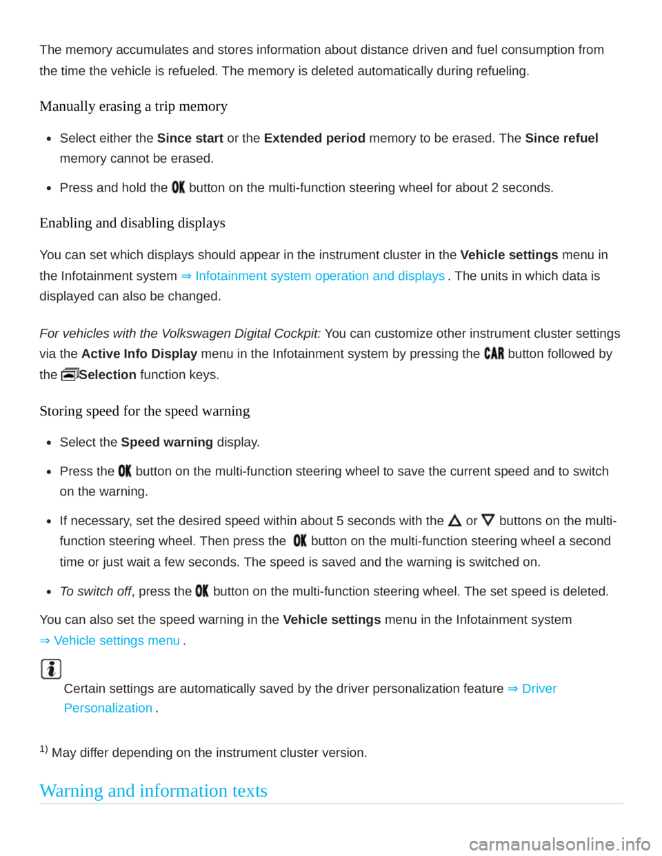 VOLKSWAGEN ATLAS 2021  Owners Manual 