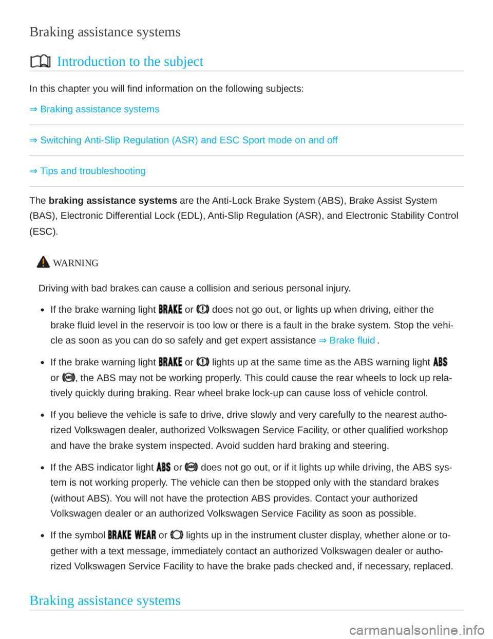 VOLKSWAGEN ATLAS 2021  Owners Manual 
