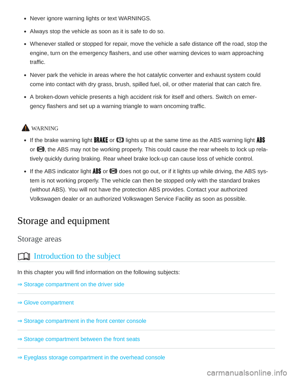 VOLKSWAGEN ATLAS 2021  Owners Manual 