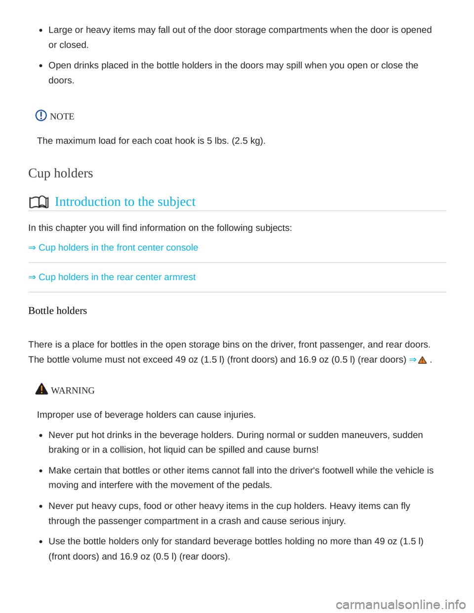 VOLKSWAGEN ATLAS 2021  Owners Manual 