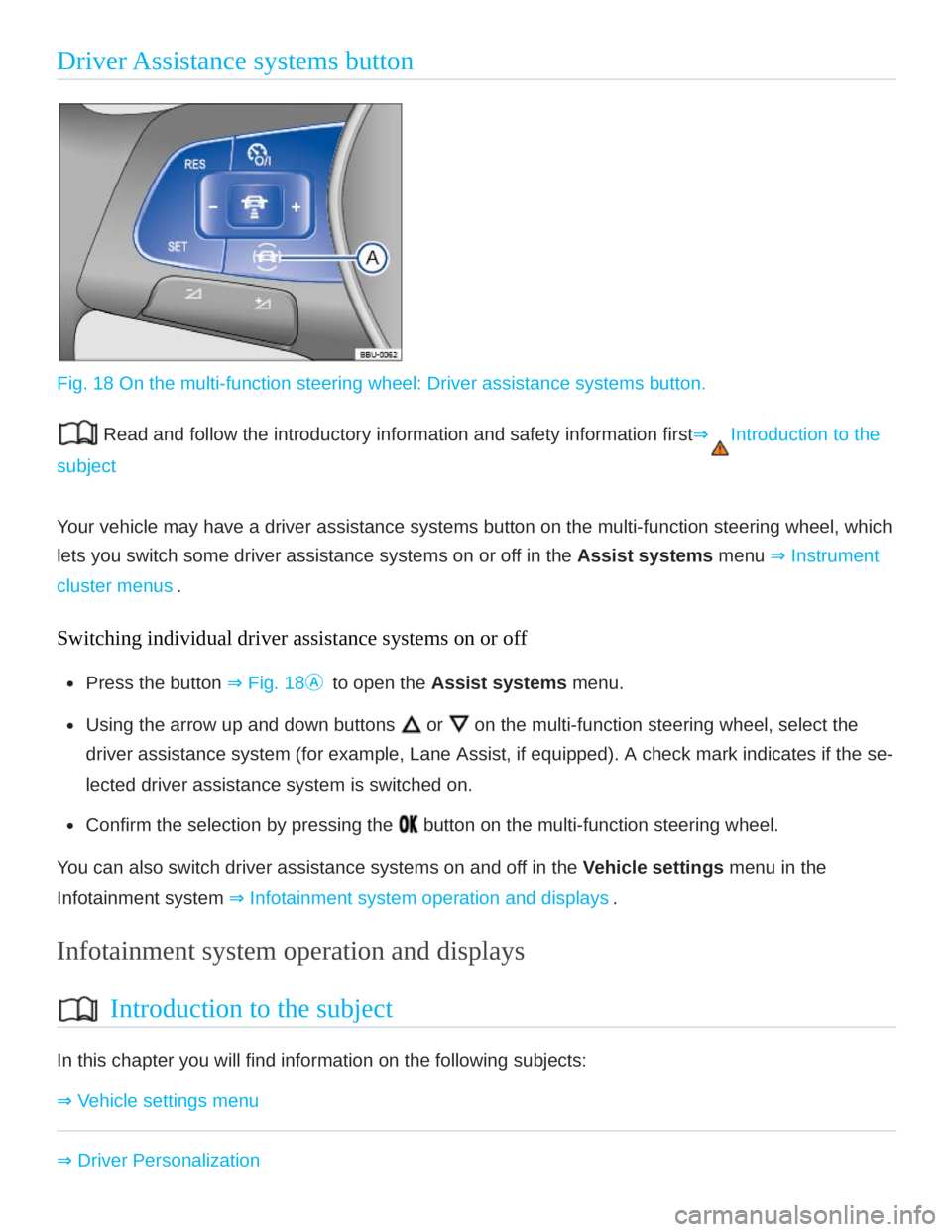 VOLKSWAGEN ATLAS 2021  Owners Manual 