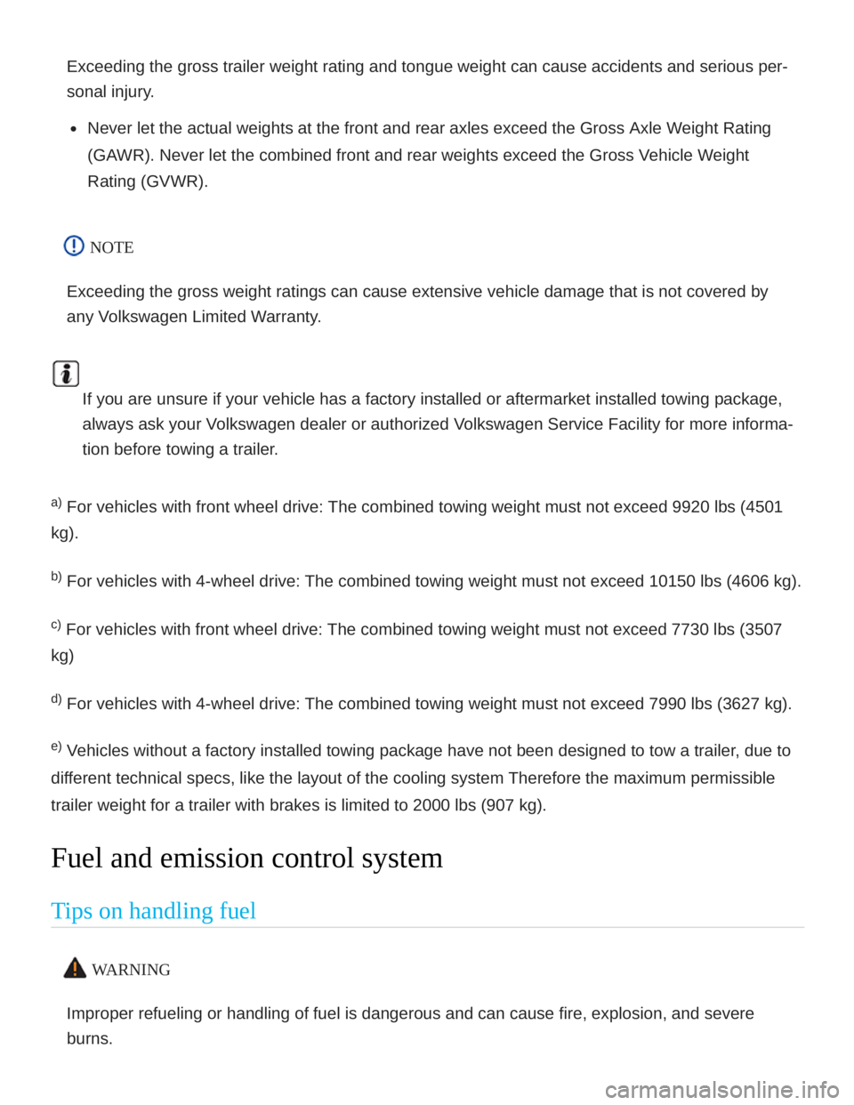 VOLKSWAGEN ATLAS 2021  Owners Manual 