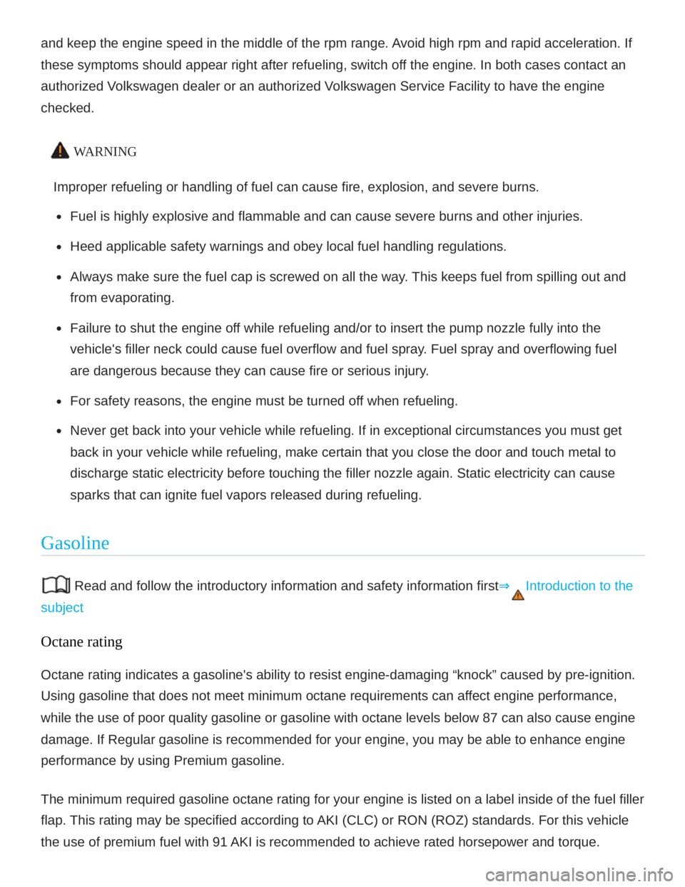 VOLKSWAGEN ATLAS 2021  Owners Manual 