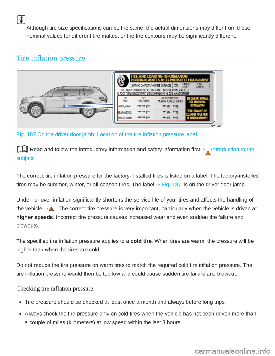 VOLKSWAGEN ATLAS 2021  Owners Manual 