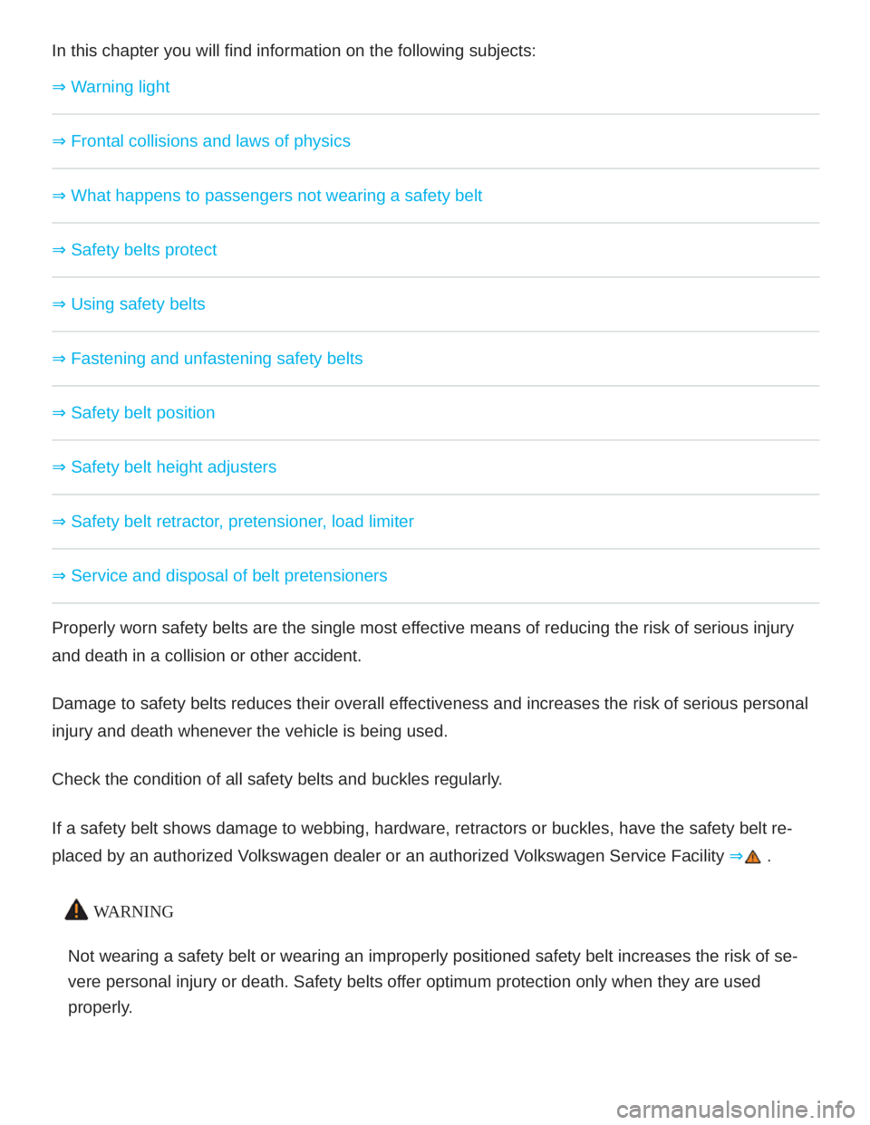 VOLKSWAGEN ATLAS 2021  Owners Manual 