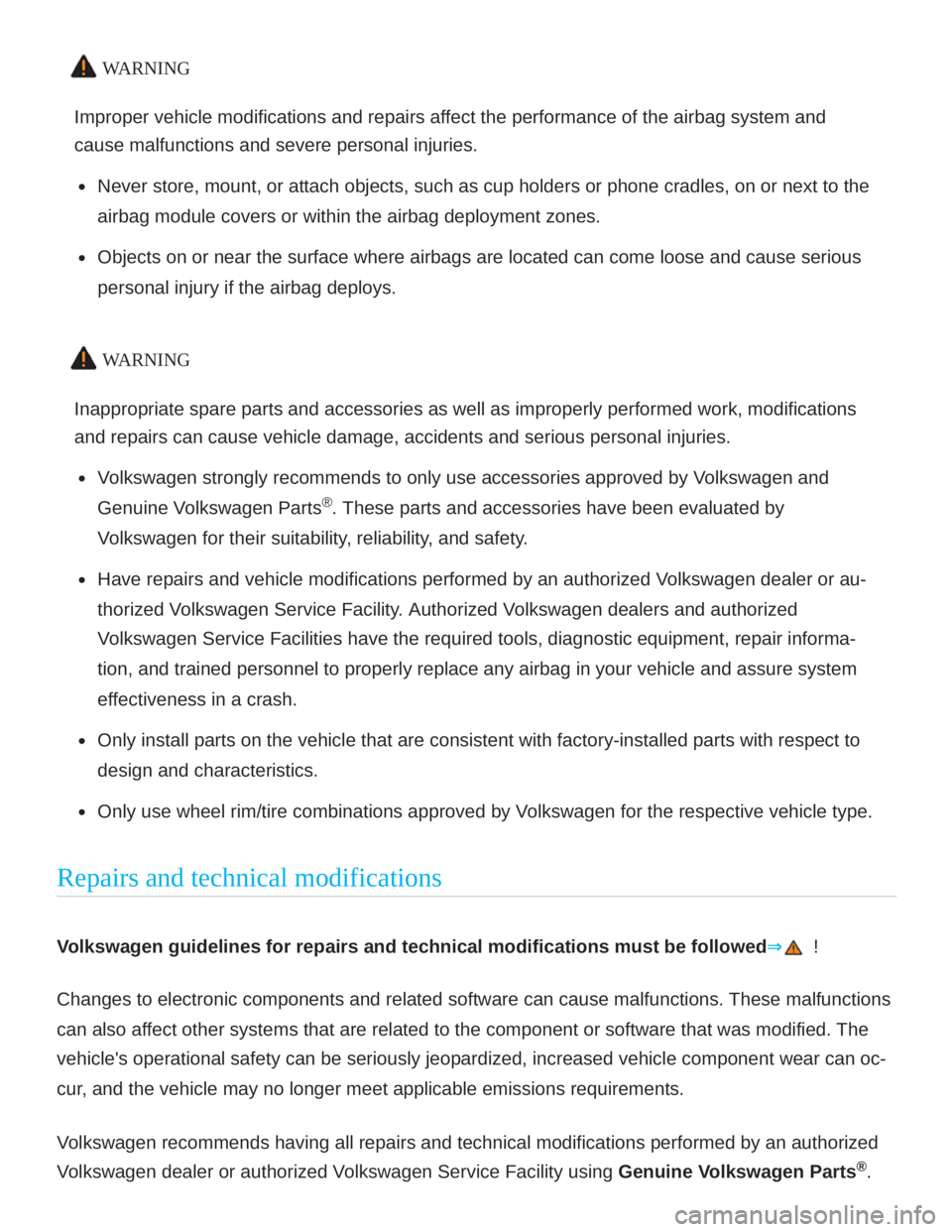 VOLKSWAGEN ATLAS 2021  Owners Manual 