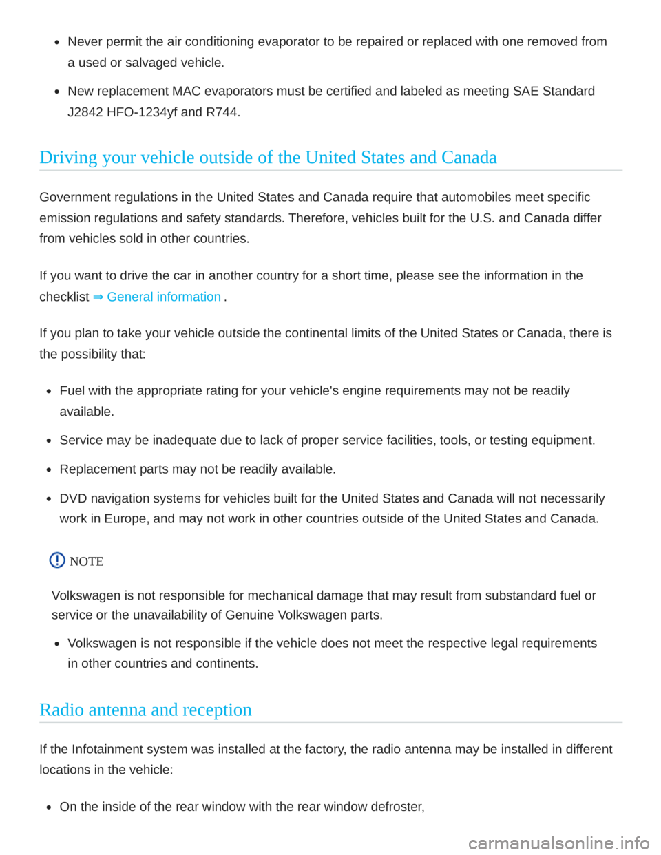 VOLKSWAGEN ATLAS 2021  Owners Manual 