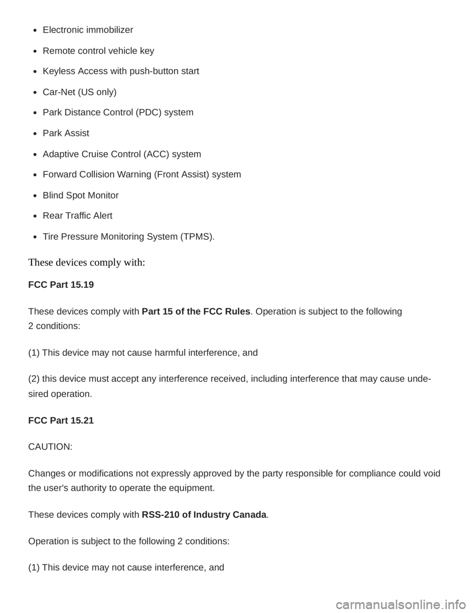 VOLKSWAGEN ATLAS 2021  Owners Manual 