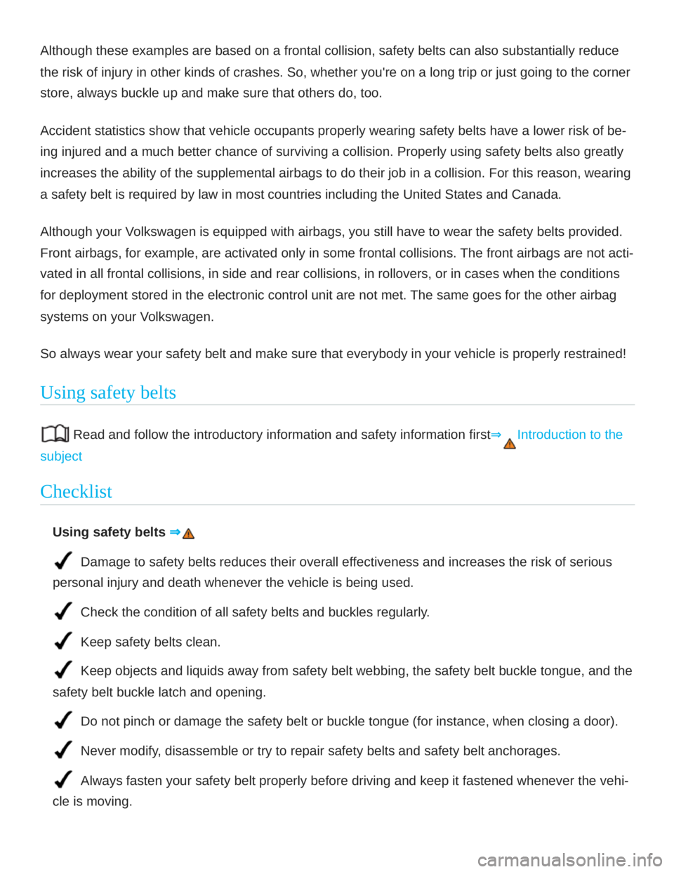 VOLKSWAGEN ATLAS 2021  Owners Manual 
