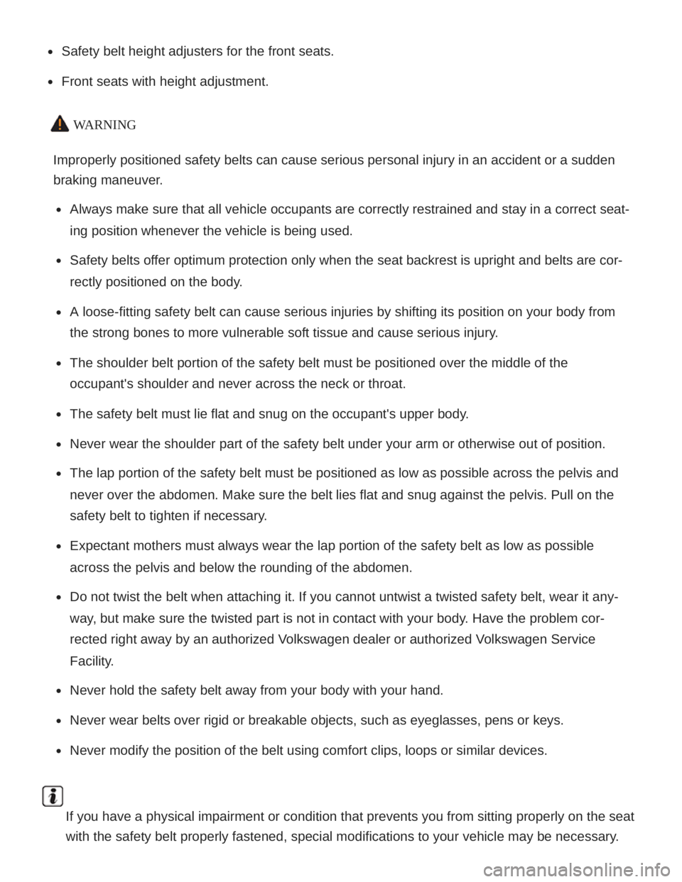 VOLKSWAGEN ATLAS 2021  Owners Manual 