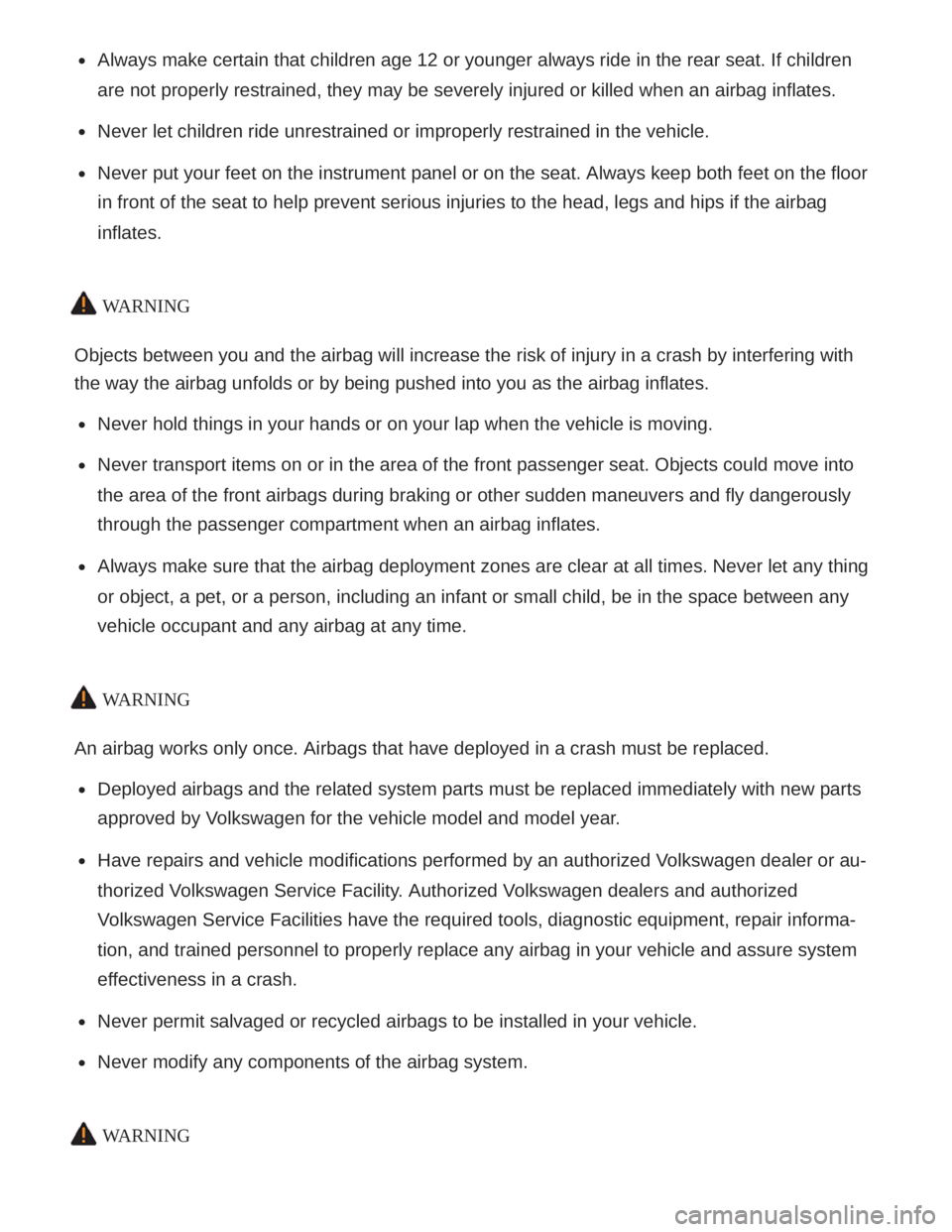 VOLKSWAGEN ATLAS 2021  Owners Manual 