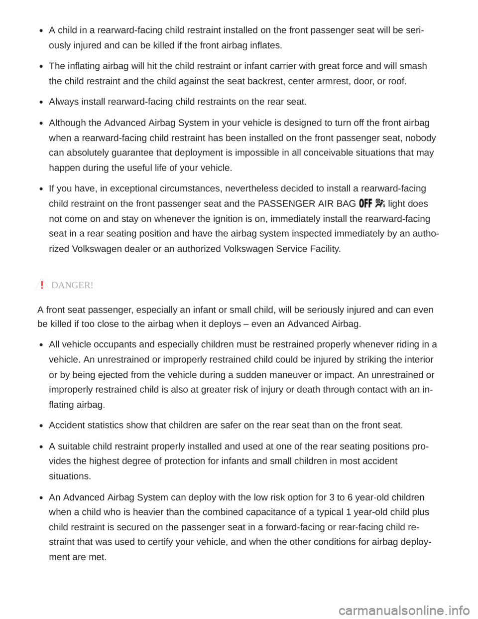 VOLKSWAGEN ATLAS 2021  Owners Manual 