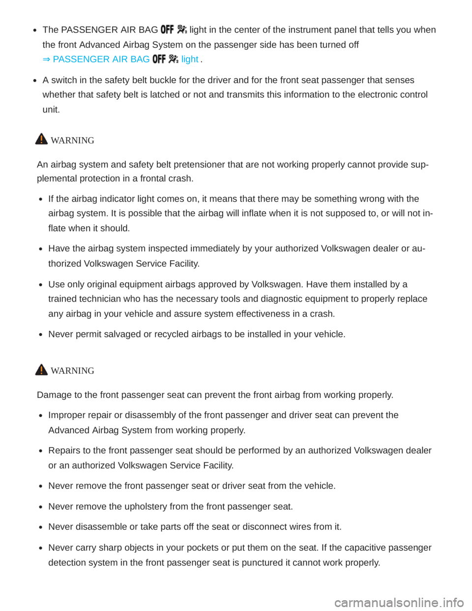 VOLKSWAGEN ATLAS 2021  Owners Manual 