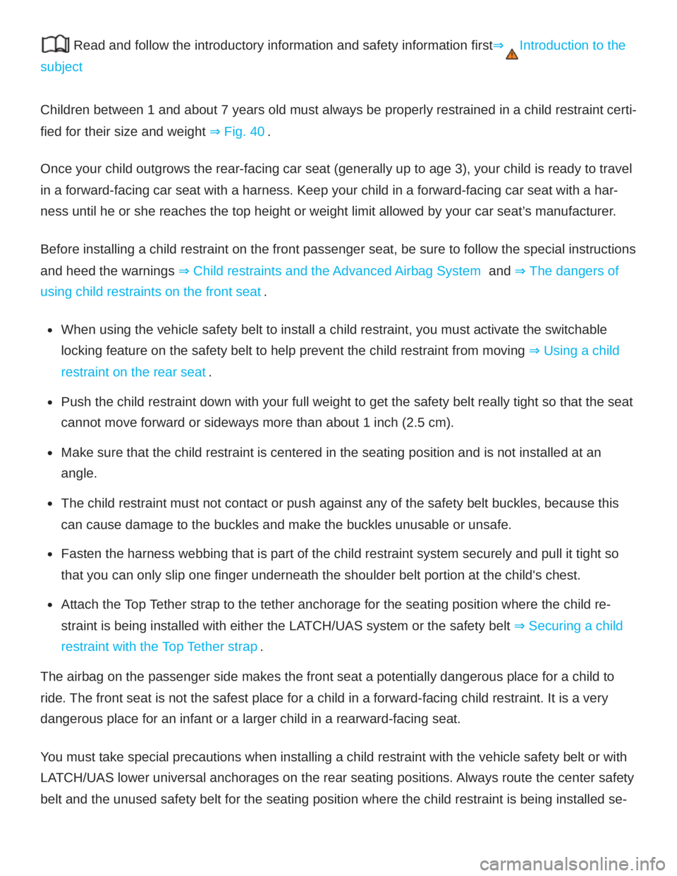 VOLKSWAGEN ATLAS 2020  Owners Manual 