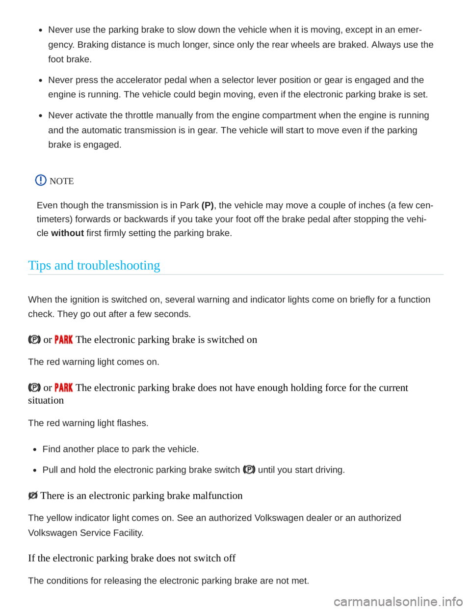 VOLKSWAGEN ATLAS 2020  Owners Manual 