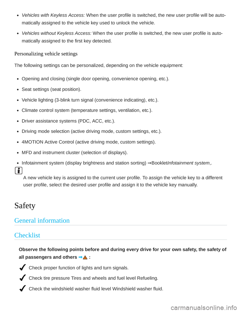 VOLKSWAGEN ATLAS 2020  Owners Manual 