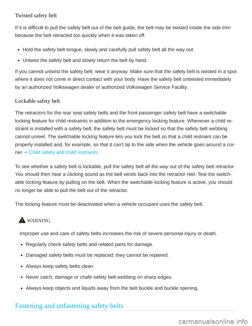VOLKSWAGEN ATLAS 2020  Owners Manual 