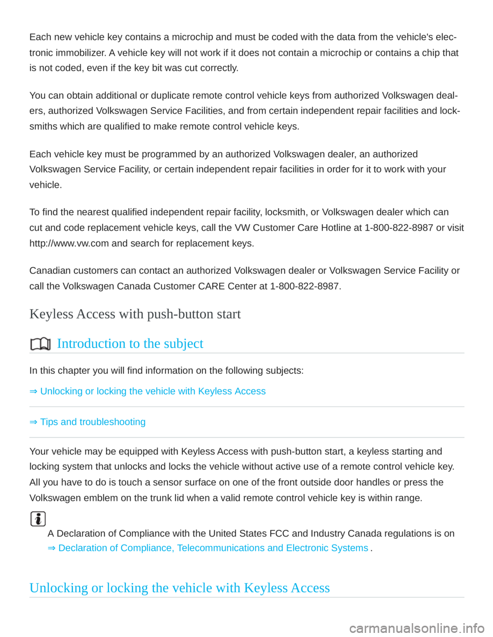 VOLKSWAGEN ATLAS 2019  Owners Manual 