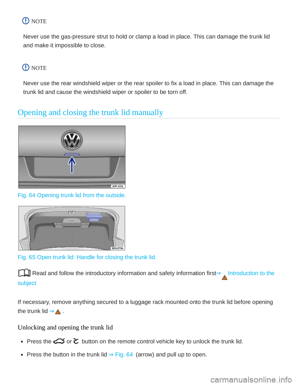 VOLKSWAGEN ATLAS 2019  Owners Manual 