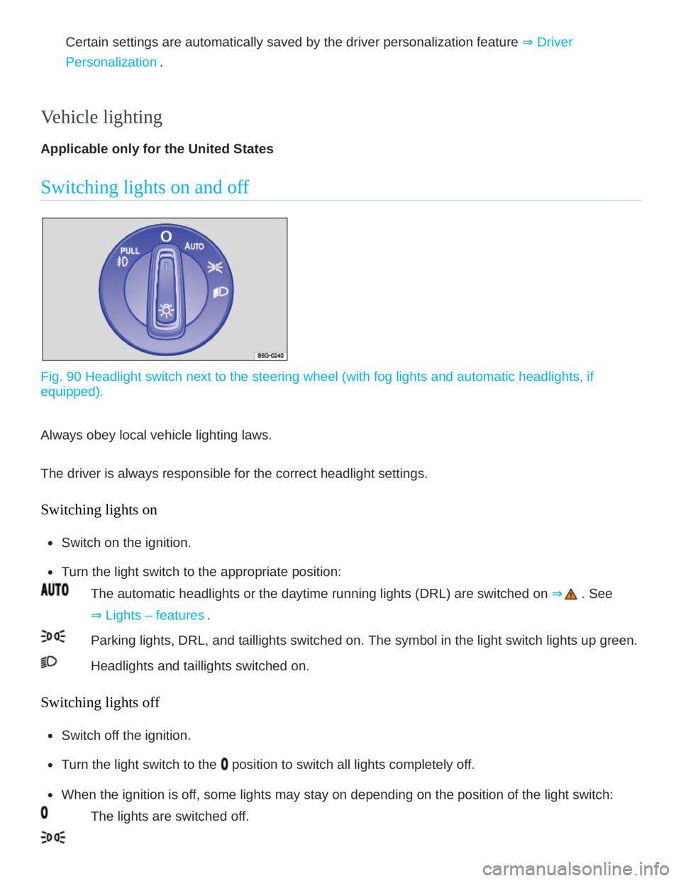 VOLKSWAGEN ATLAS 2019  Owners Manual 