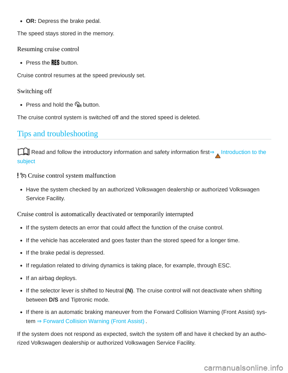 VOLKSWAGEN ATLAS 2019  Owners Manual 