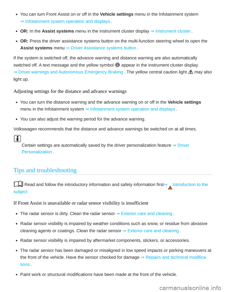 VOLKSWAGEN ATLAS 2019  Owners Manual 