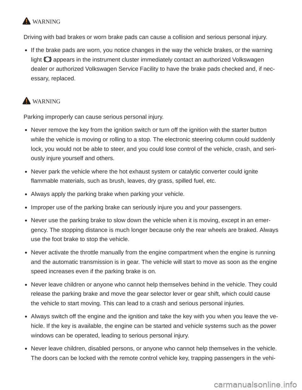 VOLKSWAGEN ATLAS 2019  Owners Manual 
