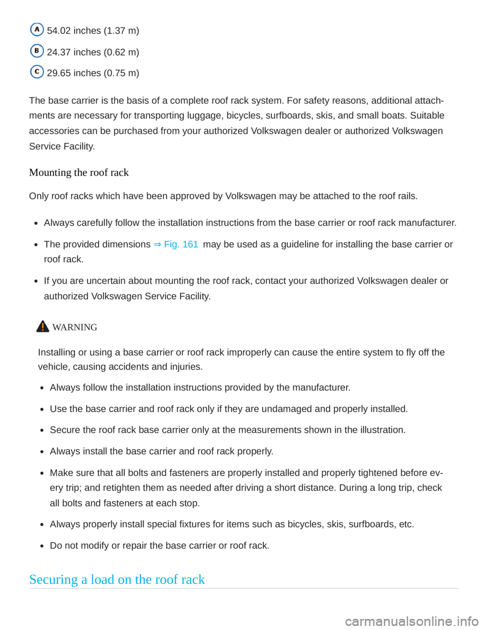 VOLKSWAGEN ATLAS 2019  Owners Manual 