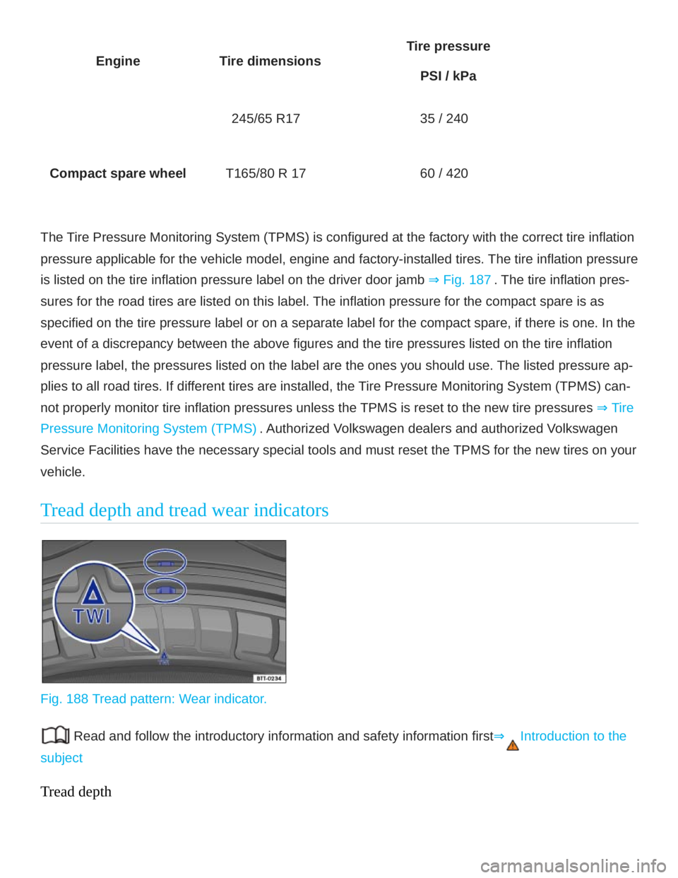 VOLKSWAGEN ATLAS 2018  Owners Manual 