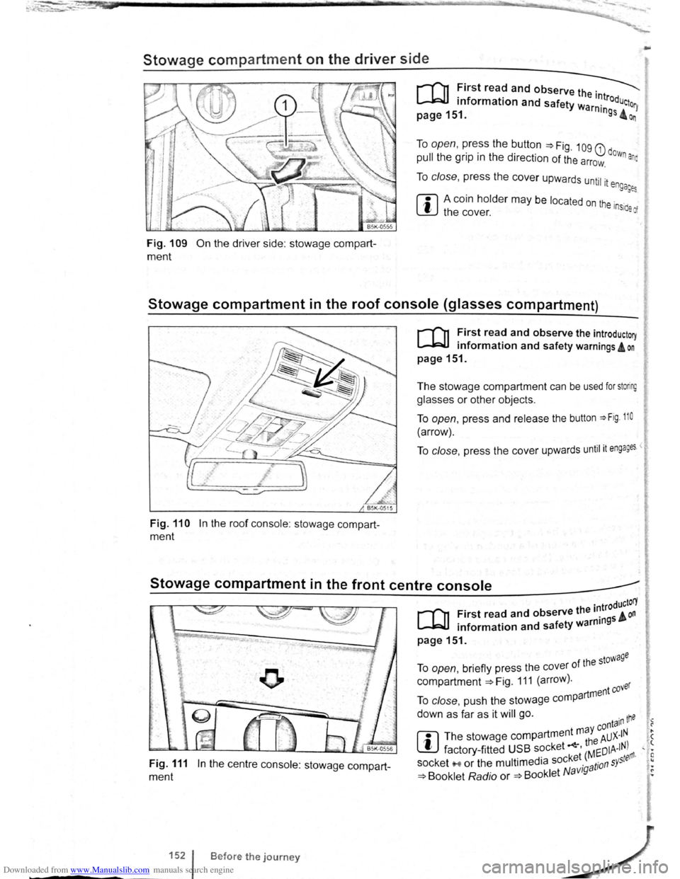 VOLKSWAGEN SCIROCCO 2012  Owners Manual Downloaded from www.Manualslib.com manuals search engine . -~~~Q§@~~iC!~;a--................................................................ ~~~~--~--~~~~.a.-.. __ .... ~.c .. ~~~~ ~ .. ~h:;;;;;;..,-