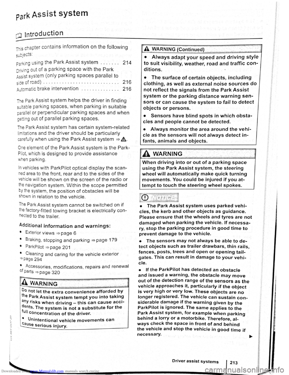 VOLKSWAGEN SCIROCCO 2012 Owners Manual Downloaded from www.Manualslib.com manuals search engine park Assist system
WJl Introduction
is c ha pt er contain s information on th e following
5 bJects :
par in g using the Park Assist syste VOLKSWAGEN SCIROCCO 2012 Owners Manual Downloaded from www.Manualslib.com manuals search engine park Assist system
WJl Introduction
is c ha pt er contain s information on th e following
5 bJects :
par in g using the Park Assist syste
