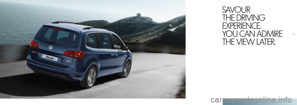 VOLKSWAGEN SHARAN 2020  Owners Manual 