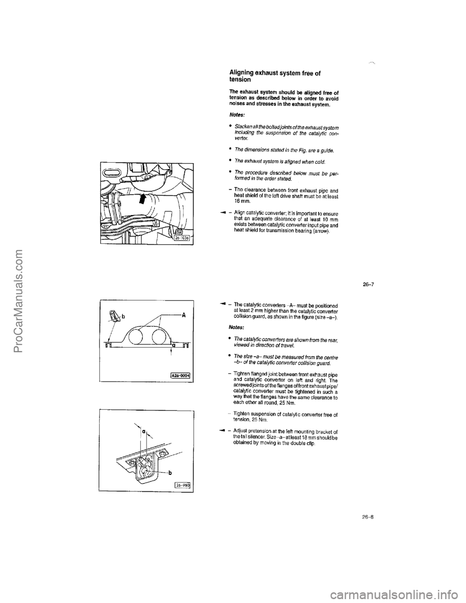 VOLKSWAGEN AVANT 1994  Workshop Manual ProCarManuals.com  