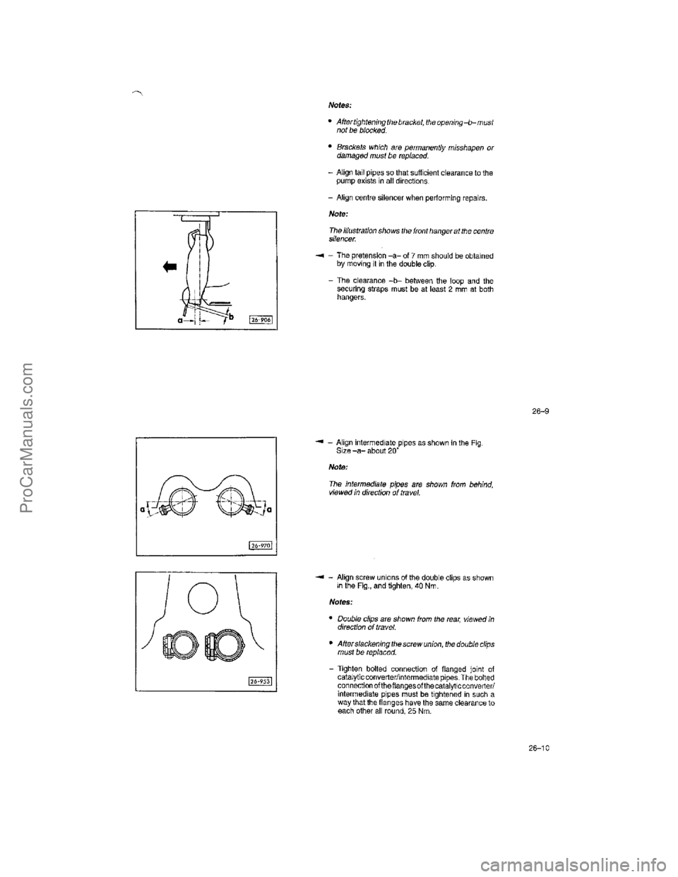 VOLKSWAGEN AVANT 1994  Workshop Manual ProCarManuals.com  