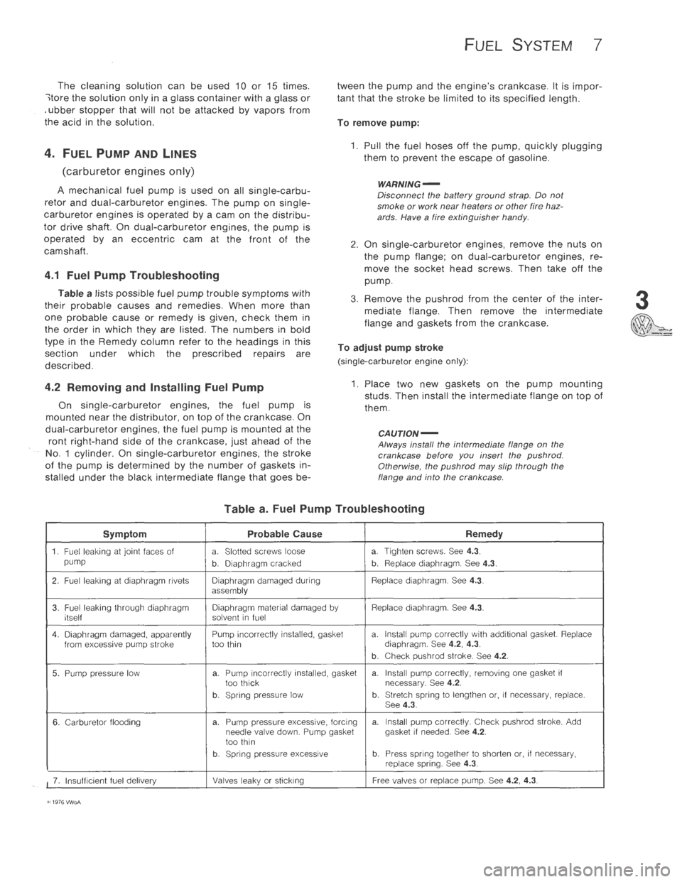 VOLKSWAGEN T2 1968  Service Manual 