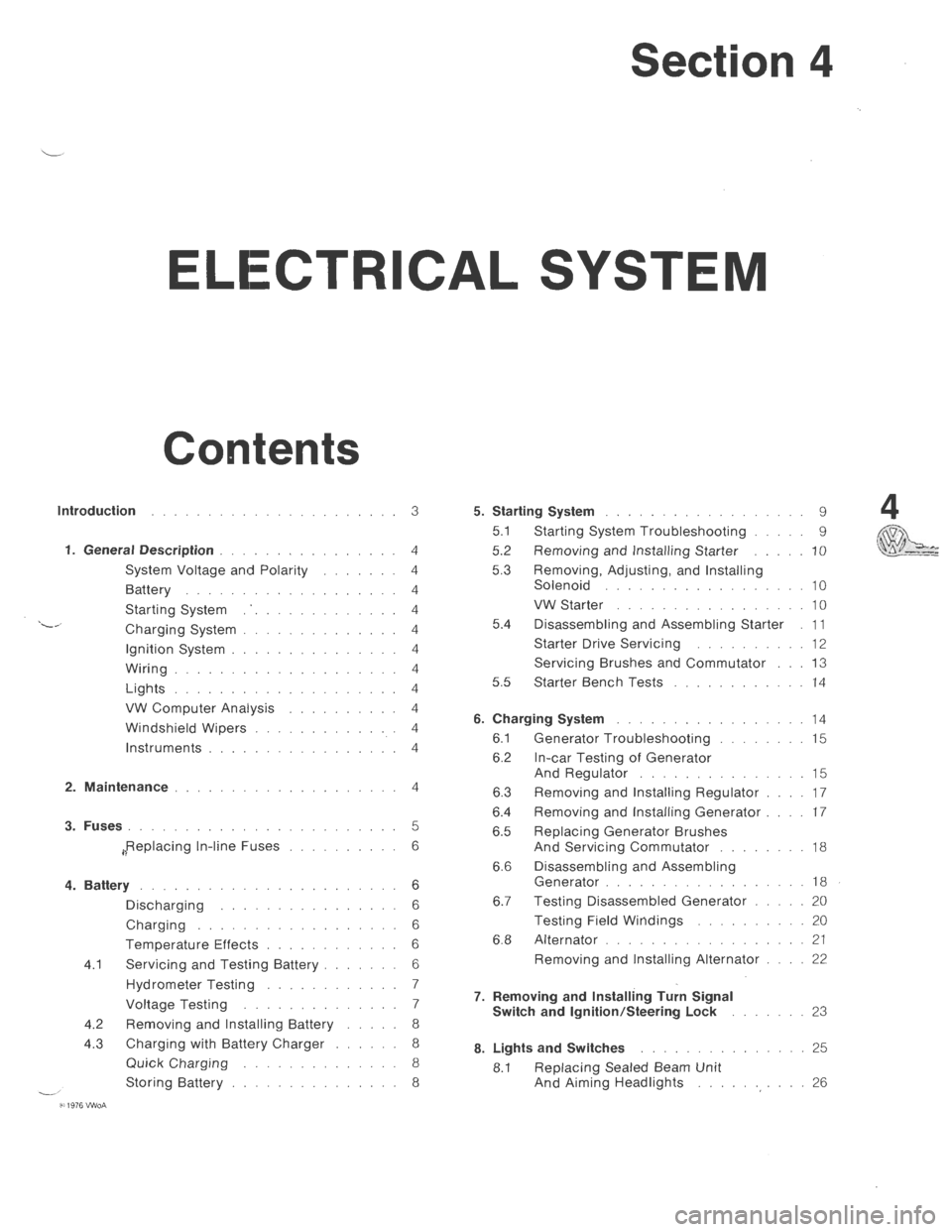 VOLKSWAGEN T2 1968  Service Manual 