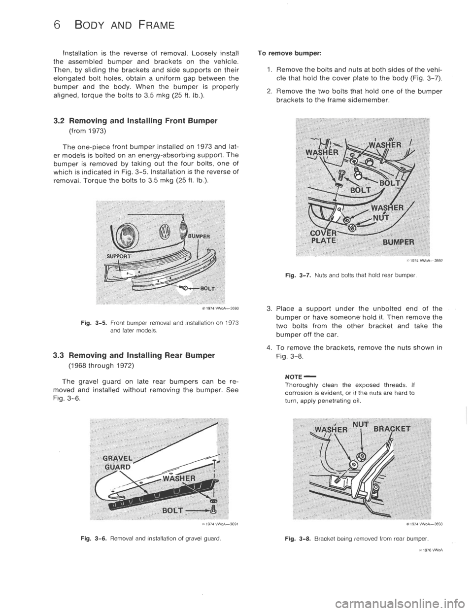 VOLKSWAGEN T2 1968  Service Manual 