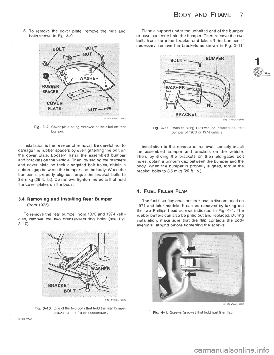 VOLKSWAGEN T2 1968  Service Manual 