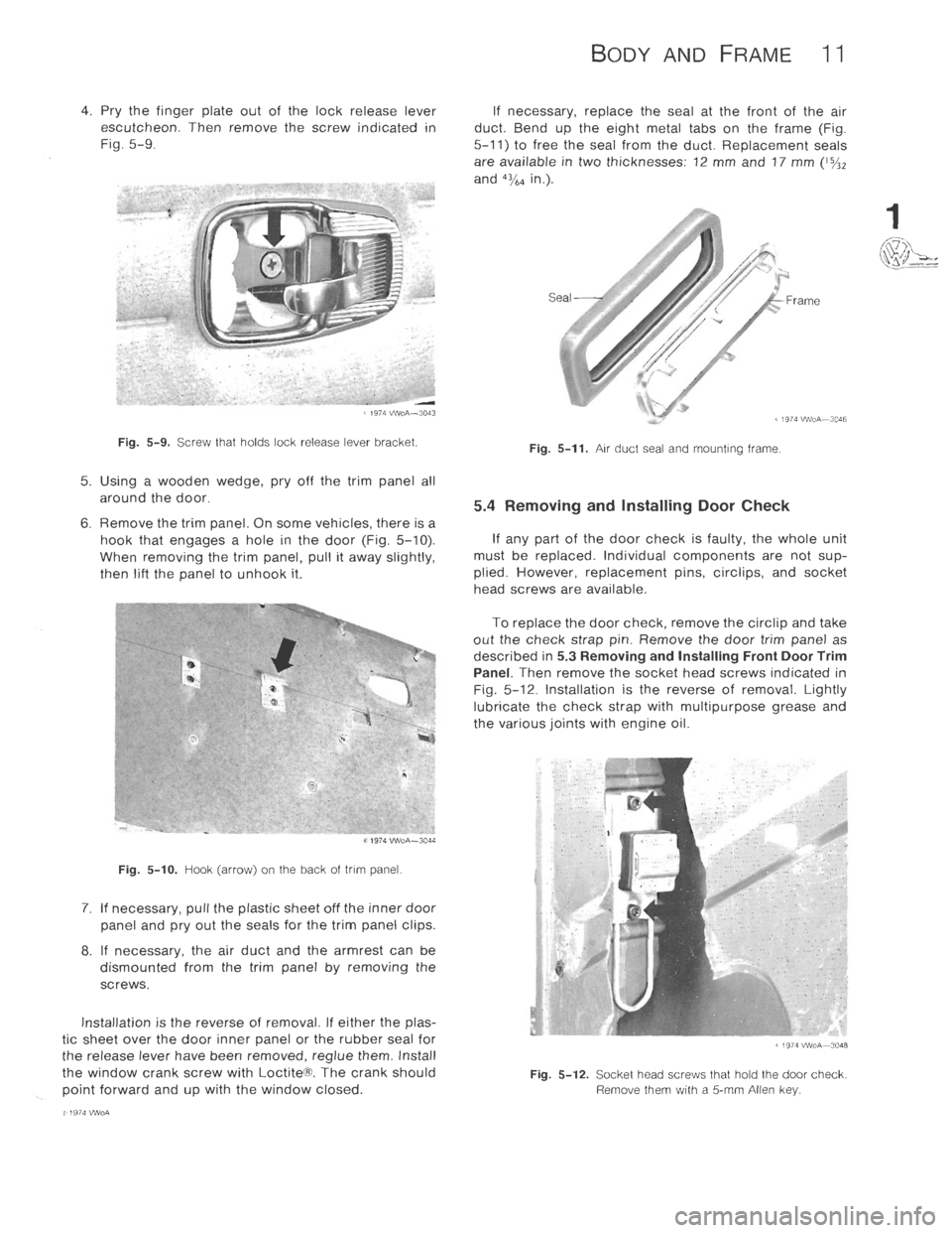 VOLKSWAGEN T2 1968  Service Manual 