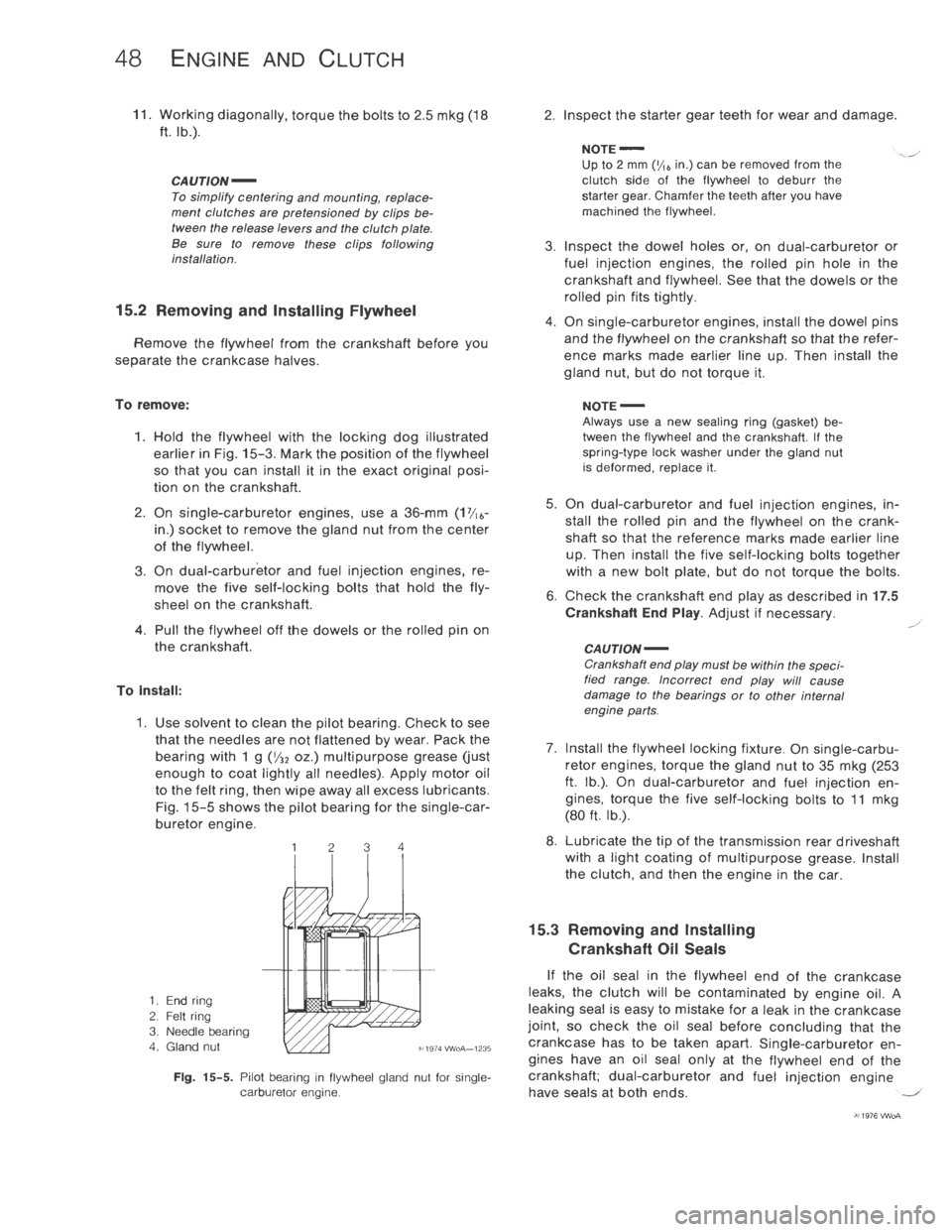 VOLKSWAGEN T2 1968  Service Manual 