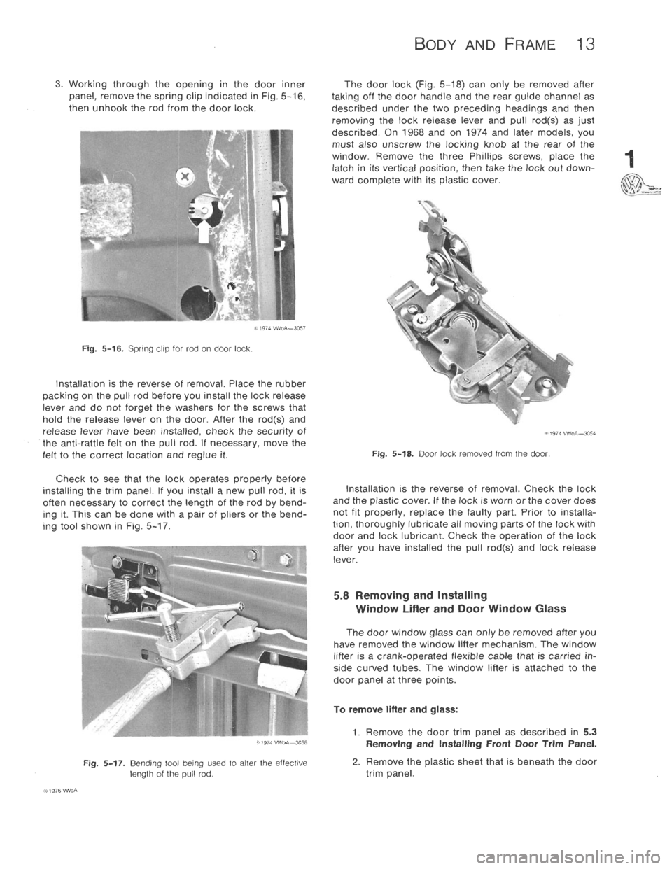 VOLKSWAGEN T2 1968  Service Manual 