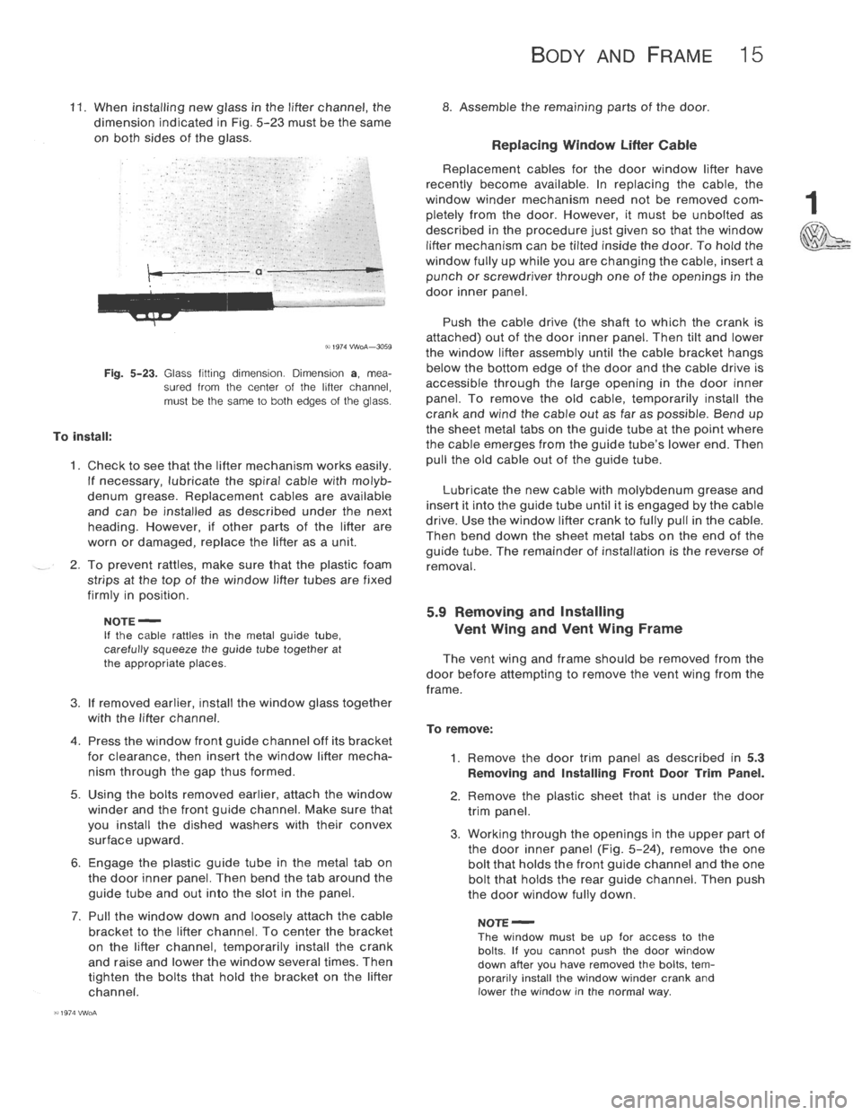 VOLKSWAGEN T2 1968  Service Manual 