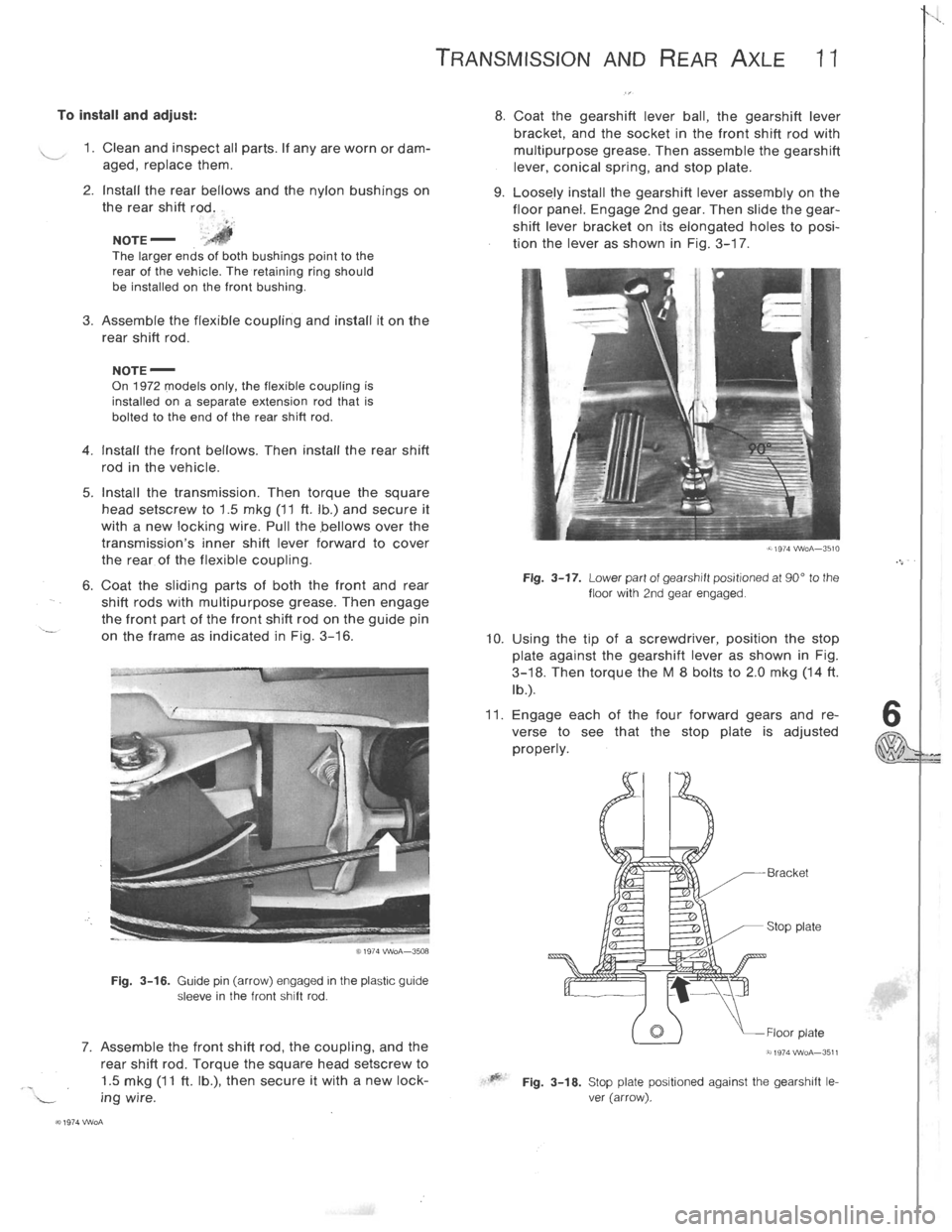 VOLKSWAGEN T2 1968  Service Manual 
