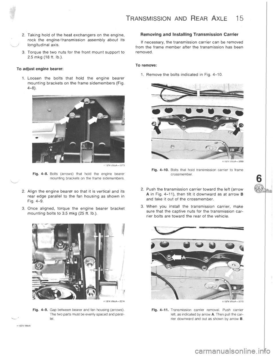 VOLKSWAGEN T2 1968  Service Manual 